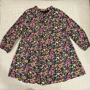 Gap Kids floral long sleeve dress